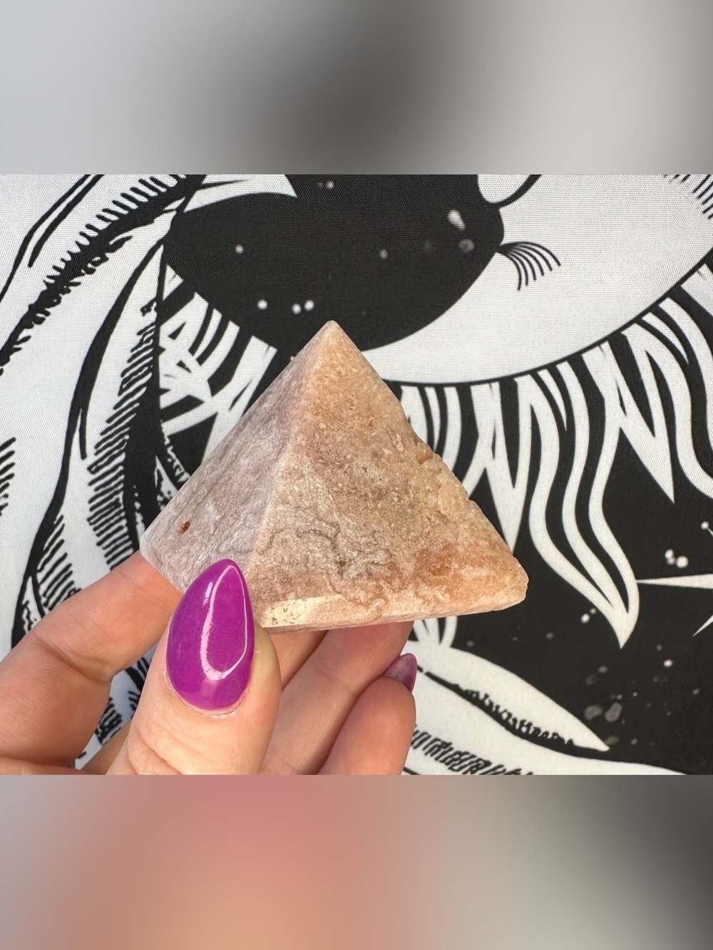 Pink Amethyst Pyramid